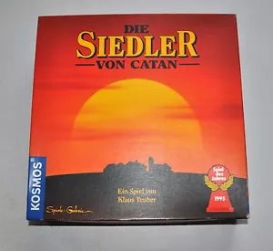 Die Siedler von Catan Basis Holzversion Spiel von Kosmos vollständig - Bild 1 von 3