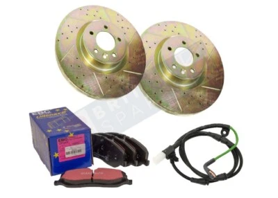 DISCOVERY 3 TDV6 FRONT PREMIUM PERFORMANCE DISCS , EBC PADS & SENSOR KIT - Image 1 of 4