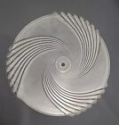 Light Shade Frosted Glass Swirl Pattern Ceiling Mount Fixture Flush  Art Deco