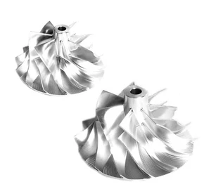 Low & High Pressure Billet Compressor Wheels For 08-10 Ford Powerstroke 6.4L - Picture 1 of 1