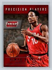 2015-16 Panini Threads Precision Players #7 DeMar DeRozan Toronto Raptors