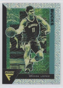 2020-21 Panini Flux Silver Mojo Prizm Brook Lopez #99