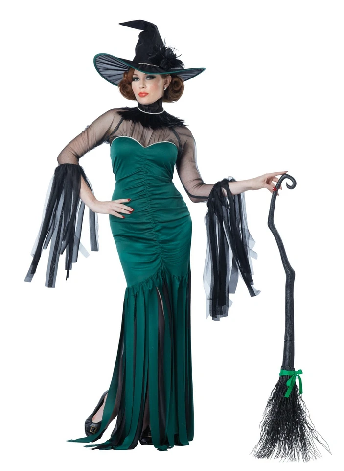 Emerald Witch Woman Adult Costume - Image 1 of 1