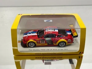 SPARK SB021 FORD MUSTANG FR500 24H SPA 2011 #85 -1:43 ex rare- GOOD IN BOX - 557 - Picture 1 of 10