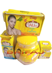 Peau Jaune Lightening Cream 250ml, Face Cream,soap And Concentrate Stage 1