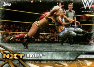 2017 Topps WWE Women's Division - NXT Matchches and Moments #NXT-8 Bayley - Imagen 1 de 2