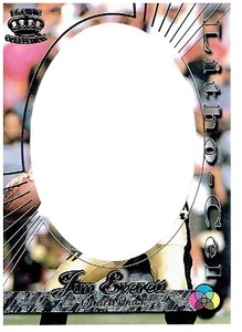1996 Pacific Litho-Cel Cels Silver  #Cel- 65 Jim Everett Saints - Picture 1 of 1