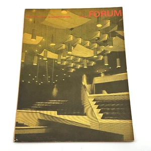 Architectural Forum May 1964 Libraries Issue Vintage Design Kentile Floor Ad - Picture 1 of 5