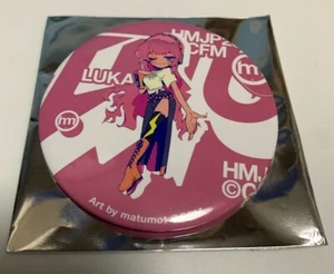 Megurine Luka Hatsune Miku Japan Tour 2023 Thunderbolt Big Badge 7cm aaa - Picture 1 of 2