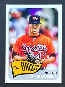 MIKE MUSSINA 2023 Topps Archives 1965 Design #134 Baltimore Orioles HOF - Picture 1 of 2