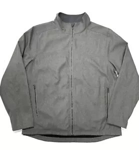 Exofficio Jacket Mens XL Gray Zip Lightweight Travel Utility Spring - Picture 1 of 15