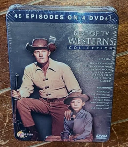Best of TV Westerns (4-DVD, 2013, Full Screen) 45 Remastered Episodes! - Picture 1 of 2