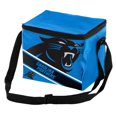NFL Carolina Panthers Insulated Lunch Bag - Fits 12 Cans Cover