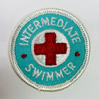 American Red Cross Intermediate Swimmer Embroidered Patch - Round (New)