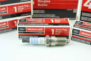 Pack of 8 Genuine Motorcraft Factory Spark plugs, FORD, Lincoln, Mercury SP493X - Picture 1 of 2