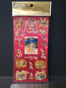 Disney Epoxy Prism Sticker Sheet Pack TOKYO DISNEYLAND DISNEYSEA JAPAN RARE - Picture 1 of 9
