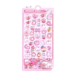 3D Relief Stickers Thick And Fluffy Designs For DIY Suitable For DIY On - Zdjęcie 1 z 16
