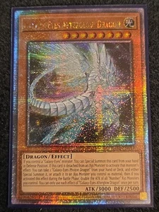 Galaxy-Eyes Afterglow Dragon Cuarto de Siglo Secreto Raro Casi Nuevo RA01-EN017 Yu-Gi-Oh! - Imagen 1 de 1