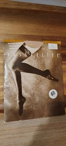 Vassarette Romantic Lace Sheer Thigh Highs Nude Small/Medium Vintage New USA - Picture 1 of 8