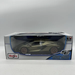 Maisto 46629 Lamborghini Sian FKP 37 grün Sonderedition 1:18 Diecast Auto - Bild 1 von 13