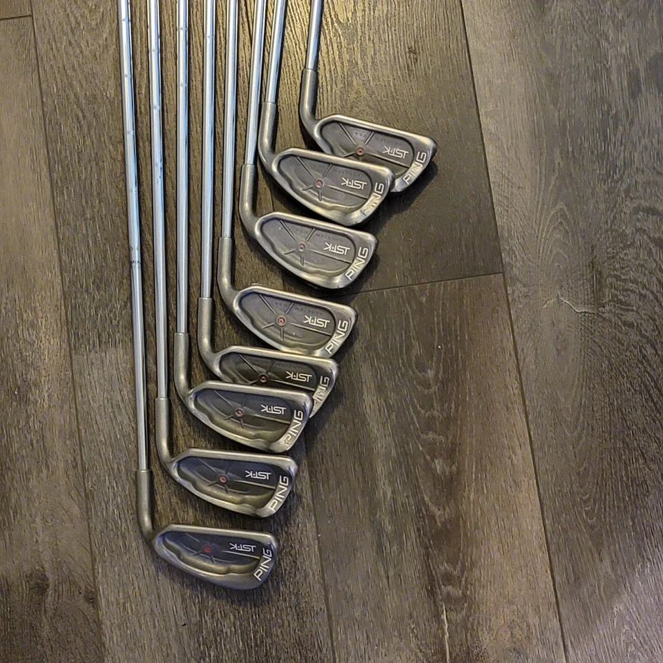 PING Irons Mens Set 3-9 Wedge isi.k Red Dot Steel Shafts Right Hand Karsten - Image 1 of 4