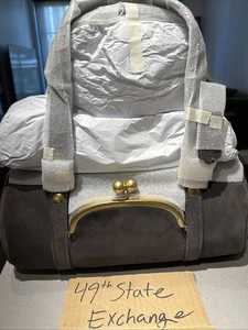 Coach Kisslock Barrel Bag Whisper Grey 2026 Spring Runway USA VERKÄUFER IN HAND - Bild 1 von 7