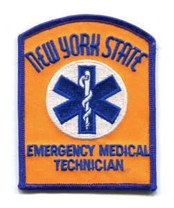 Parche de técnico médico de emergencia del estado de Nueva York EMT EMS New York NY v4 - Imagen 1 de 1