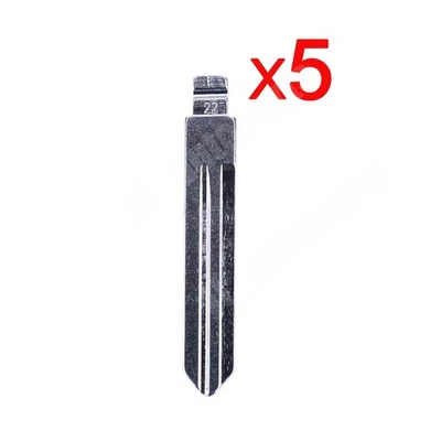 5x Llave abatible remota sin cortar para Nissan Máxima Frontier Infiniti DA34 NSN14 Foto 1 de 3