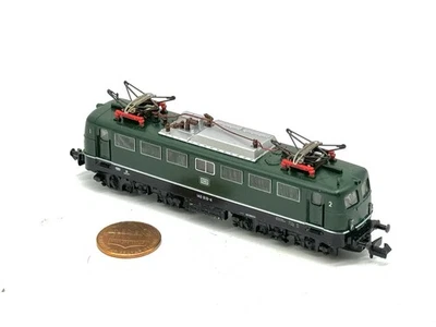 Fleischmann 7334 DB BR140 819-4 Electric Locomotive Green OVP EP IV N Scale - Image 1 of 4
