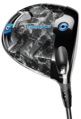 Driver Callaway Paradym Ai Smoke MAX 9* Stf Mitsubishi Tensei AV azul valor 55 Foto 1 de 4
