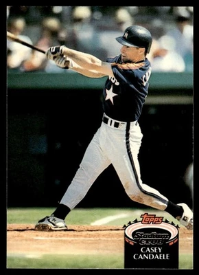 1992 Stadium Club Casey Candaele Houston Astros #178 - Image 1 of 2