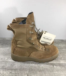 New With Tags McRae Rough Out Army Military Leather Gore-Tex Soft Toe Boots 10 - Picture 1 of 9