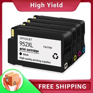 Paquete de 4 tintas 952XL para HP Officejet Pro 7740 8710 8210 8720 8216 8715 7720 8702 - Imagen 1 de 9