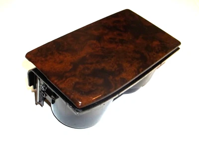 2001 98 00 99 02 1998 Honda Accord Front Console Cup Holder Woodgrain Cupholder - Image 1 of 4