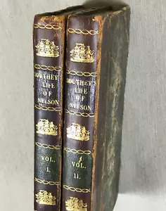 THE LIFE OF NELSON IN TWO VOLUMES By Robert Southey, London, 1813 - Picture 1 of 21