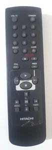 Hitachi Fernbedienung - Modell 862266111301 - schwarz, funktionsfähig - Bild 1 von 2