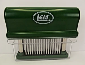 Hand Held Meat Tenderizer 48 Blade LEM #1263 Green - Picture 1 of 2