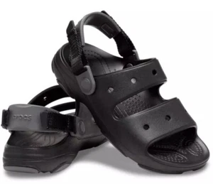 Crocs Kids Sandals Little Kids J2 Unisex Classic All Terrain 207707-001 Black