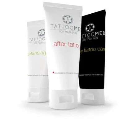 TattooMed® All in Bundle CARE Tattoopflege Aftercare Pflege-Set mit Box