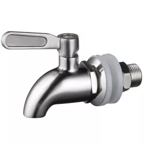 Stainless Works SSS010 Stainless Steel Beverage Dispenser Spigot (Fits 5/8 inch - Picture 1 of 5