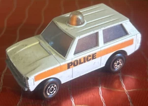 Vintage 1975 Matchbox Lesney Rolamatics No 20 POLICE PATROL Diecast Car White - Picture 1 of 6