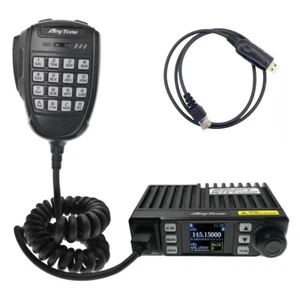 AT-779UV Mini Size Dual Band Transceiver Mobile Radio VHF/UHF + Program Cable - Picture 1 of 6