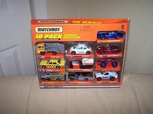 1998 - Matchbox - Starter Collection - Paquete de 10 - # 36479 - Sin usar, en caja - Imagen 1 de 2