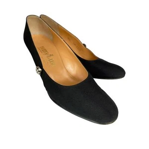 Alte Money Palter DeLiso by Rotelli Twee Italy 61/2AA Vintage Retro Pumps LESEN - Bild 1 von 11