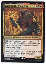 MTG Magic the gathering Time Spiral Remastered Kaervek the Merciless