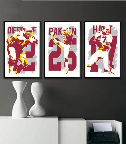 ST. LOUIS CARDINALS art print/poster FAN PACK #1 3 PRINTS! Dan Dierdorf ARIZONA Cover