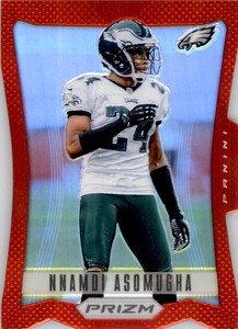 2012 Panini Prizm Prizms Red #148 Nnamdi Asomugha