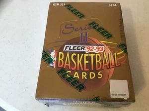 1992-93 FLEER SERIES 2 FACTORY SEALED 36 CT. BOX - Picture 1 of 5