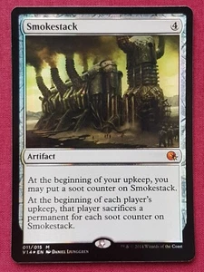Magic The Gathering FROM THE VAULT ANNIHILATION FOIL SMOKESTACK card MTG - Picture 1 of 2