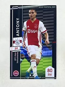 Antony 2021 Panini WCCF Footista Sports Soccer AFC Ajax Brazil Trading Card - Picture 1 of 2